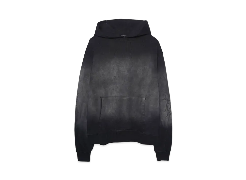 STAMPD Neo Tribal Cropped Hoodie "BLACK"