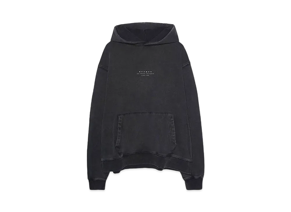 STAMPD Strike Stack Logo Cropped Hoodie "CHARCOAL"