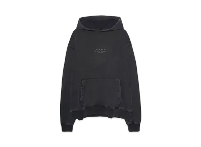 STAMPD Strike Stack Logo Cropped Hoodie "CHARCOAL"
