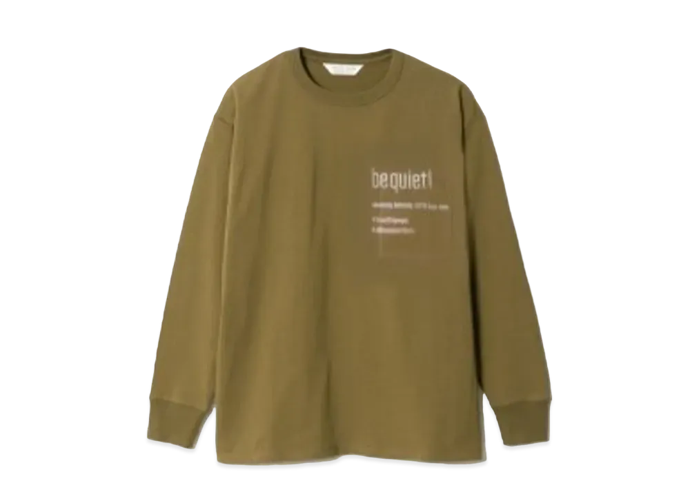 beautiful people Suvin Compact Jersey Typography Long T 