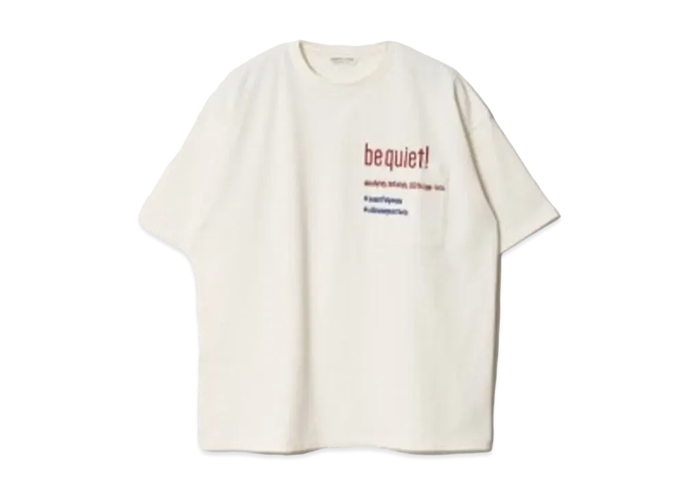 beautiful people Suvin Compact Jersey Typography Long T "Off White"