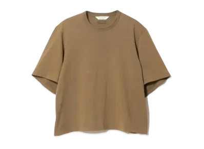 beautiful people Suvin Compact Jersey Big Qol Tag Long T "Olive"