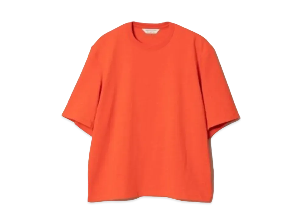 beautiful people Suvin Compact Jersey Half Sleeve T-Shirt "Red"