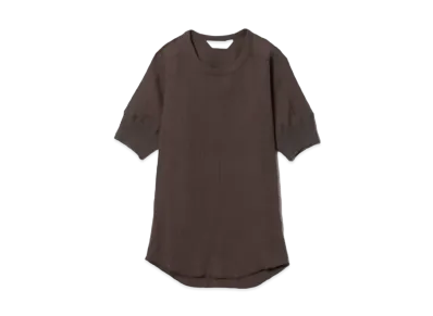 beautiful people Sheer Rib Jersey Military Undershirt "Camel"
