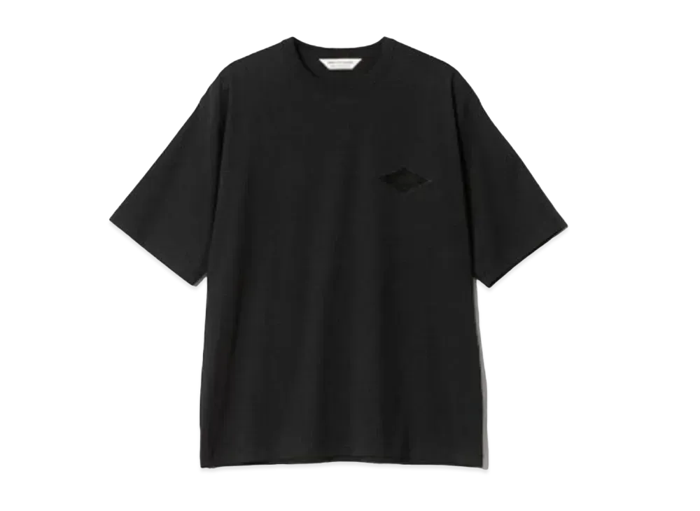 beautiful people Supima Cotton Jersey Surf Emb T-Shirt "Black"