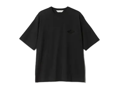 beautiful people Supima Cotton Jersey Surf Emb T-Shirt "Black"