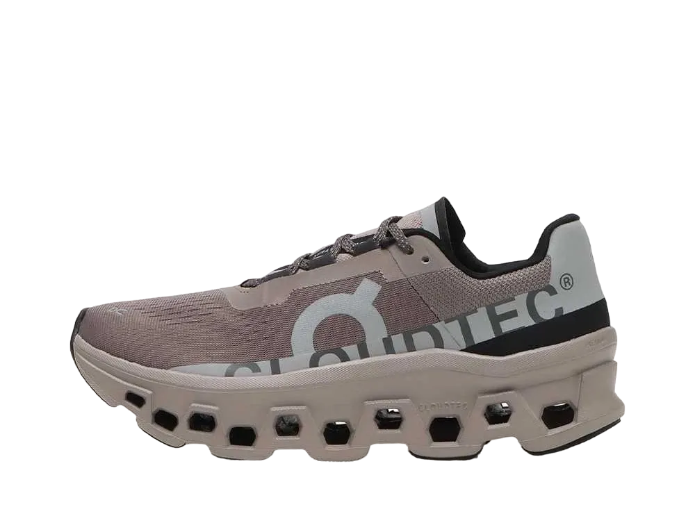 On Women's Cloudmonster "Cinder/Fog"