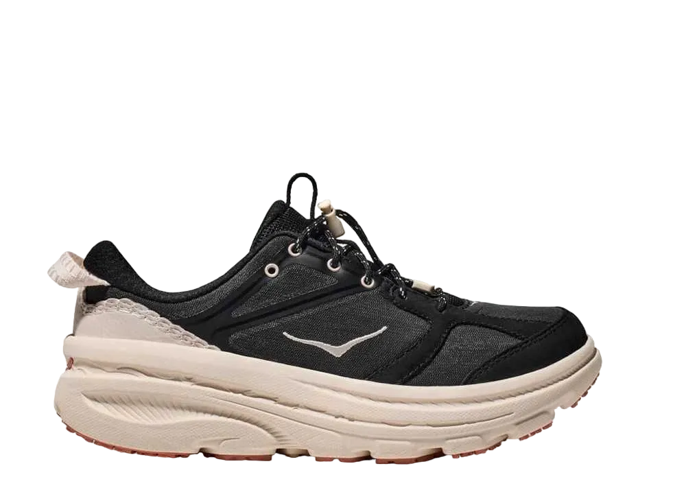 Hoka Bondi B3 LS "Black/Alabaster"