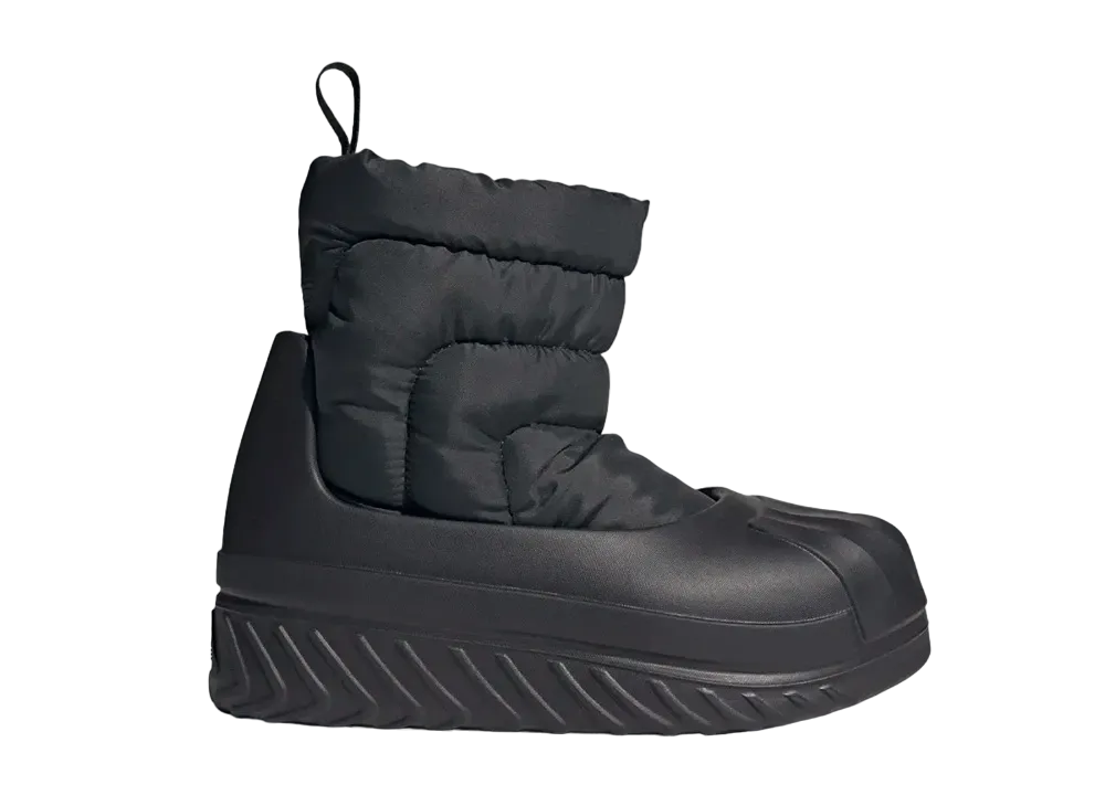 アディダス ウィメンズ アディフォーム スーパースター ウィンターブーツ "コアブラック"