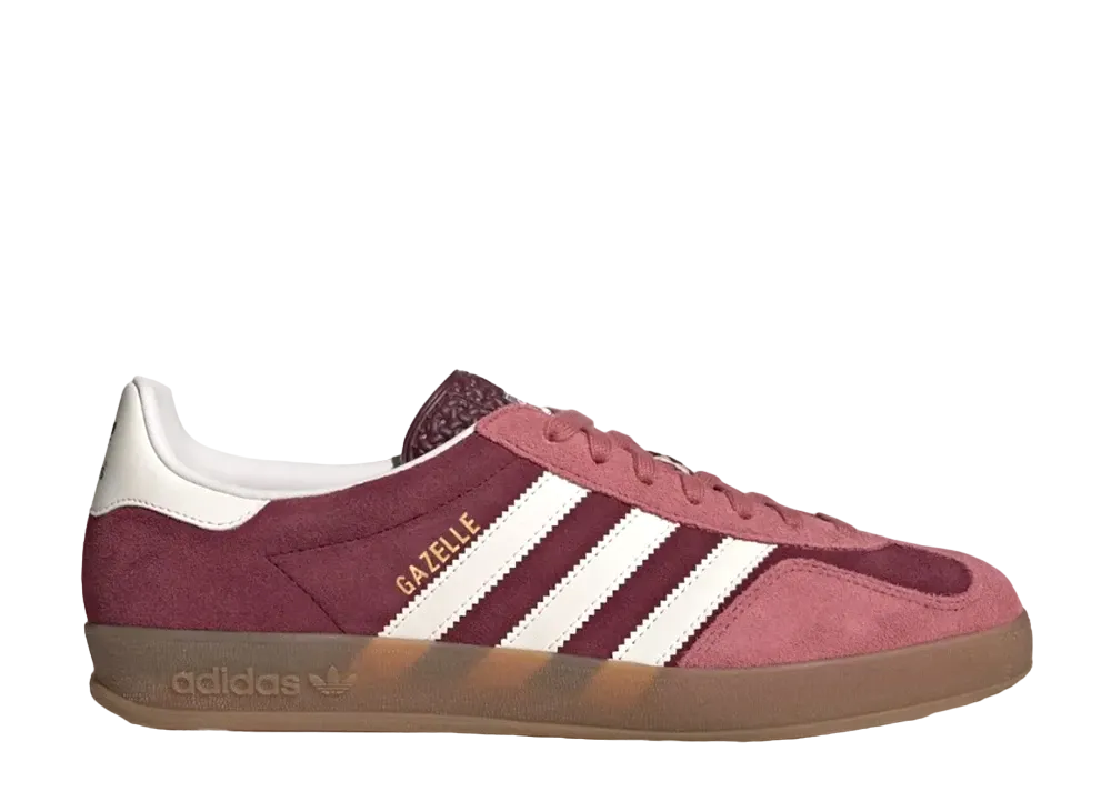 adidas Gazelle Indoor "Maroon/Cloud White/Preloved Crimson"