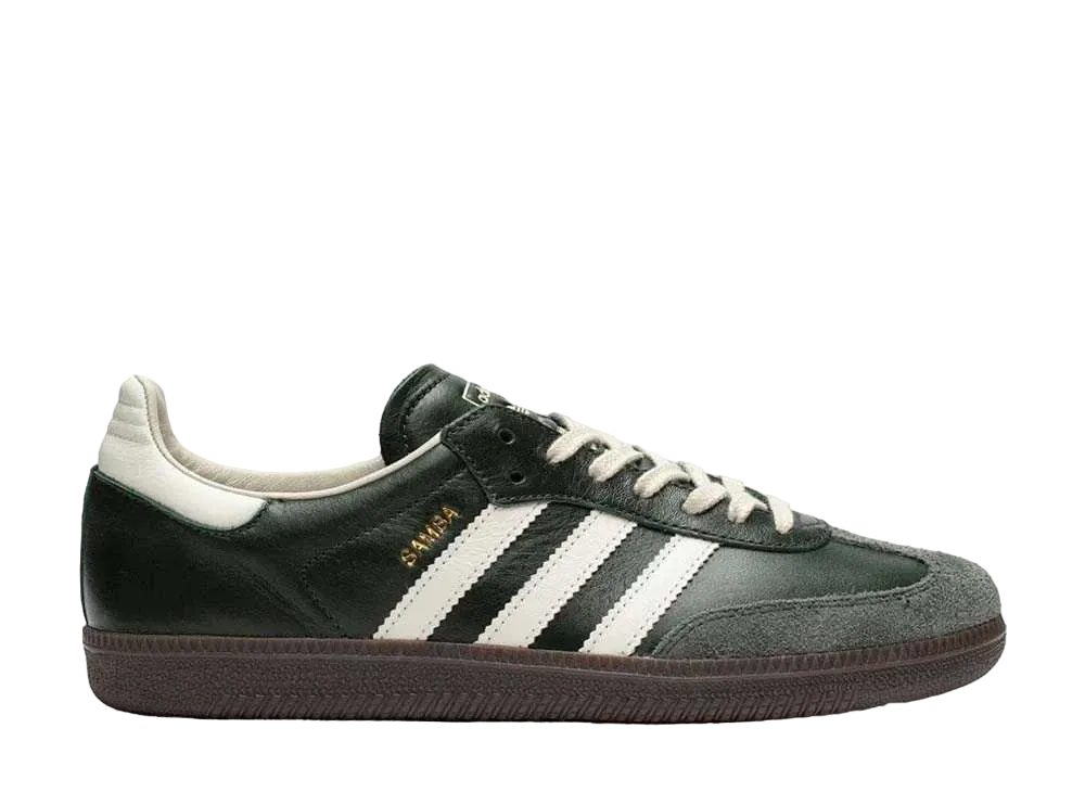 Sneakersnstuff (SNS) × adidas Samba OG "Shadow Green/Footwear White/LegEND. Ivy"
