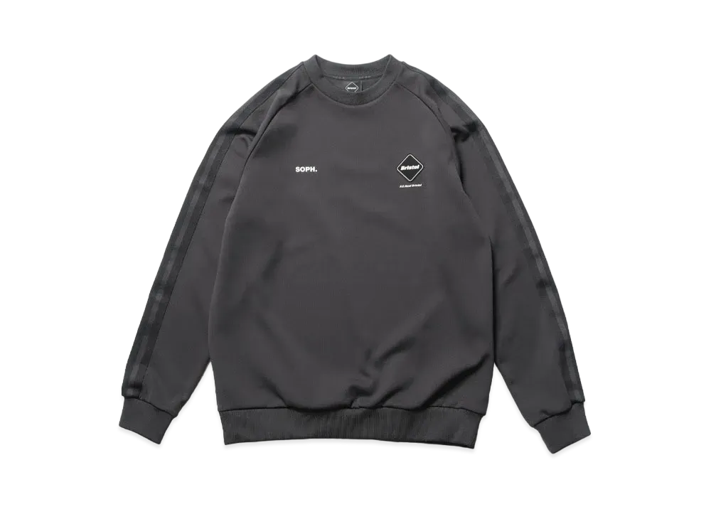 F.C.Real Bristol Training Track Crewneck Top "Gray"