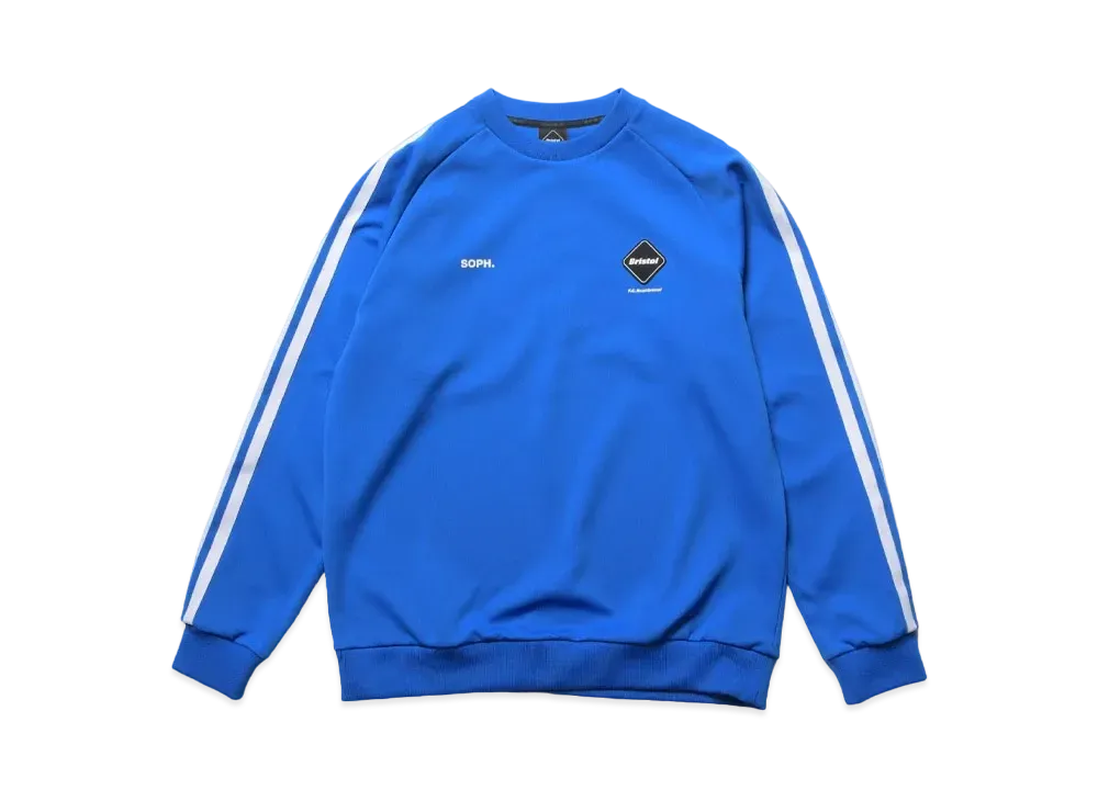 F.C.Real Bristol Training Track Crewneck Top "Blue"