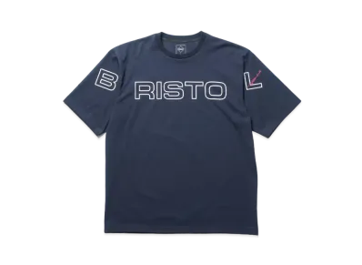 F.C.Real Bristol Around Logo Baggy Tee"Navy"