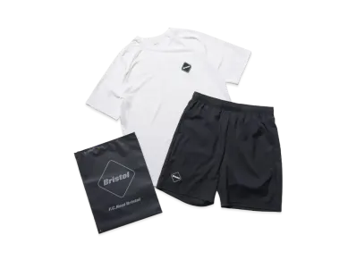 F.C.Real Bristol Training S/S Top & Shorts "White"