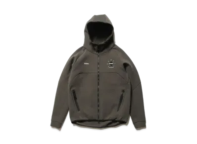 F.C.Real Bristol Tech Sweat Ventilation Hoodie "Khaki"