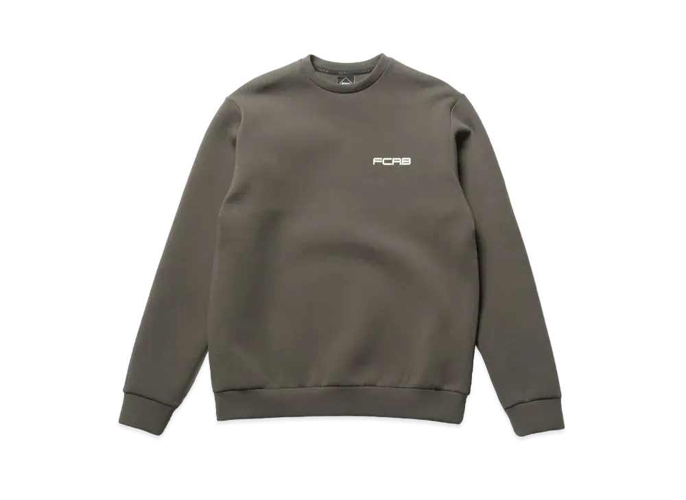 F.C.Real Bristol Tech Sweat Crewneck Top "Khaki"