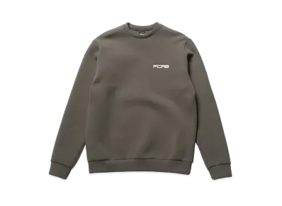 F.C.Real Bristol Tech Sweat Crewneck Top "Khaki"