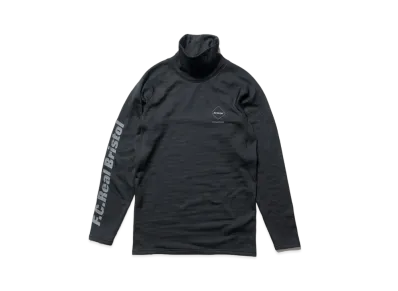 F.C.Real Bristol Under Layer Highneck Top "Black"