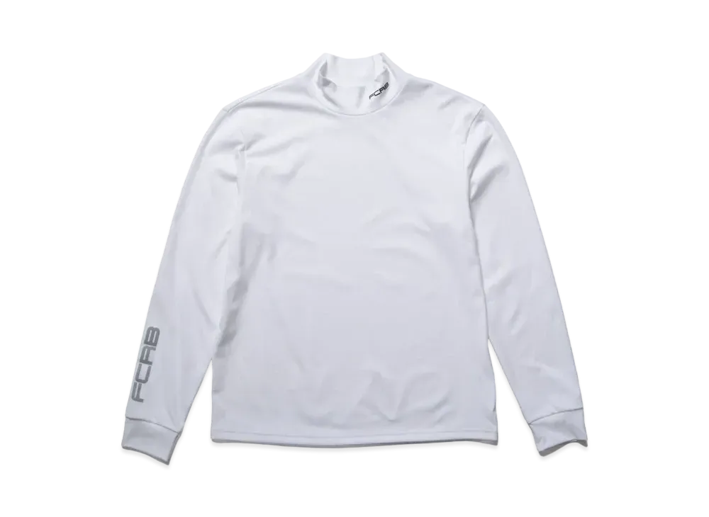 F.C.Real Bristol L/S Mockneck Top "White"