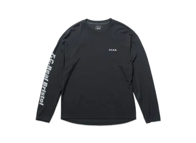 F.C.Real Bristol Wool Blend Authentic L/S Tee "Black"