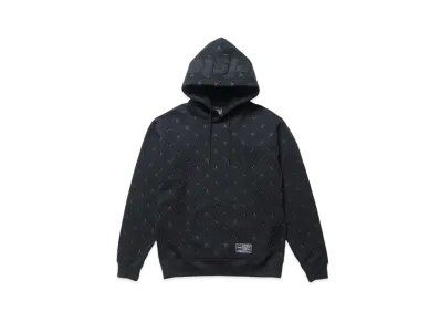 F.C.Real Bristol All Over Star Sweat Hoodie "Black"