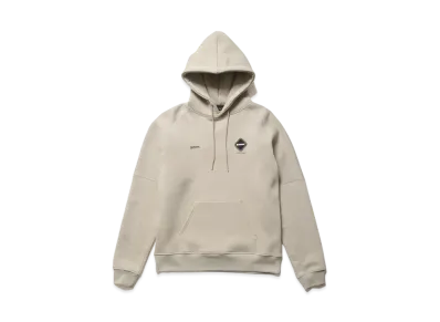 F.C.Real Bristol Big Logo Team Sweat Hoodie "Beige"