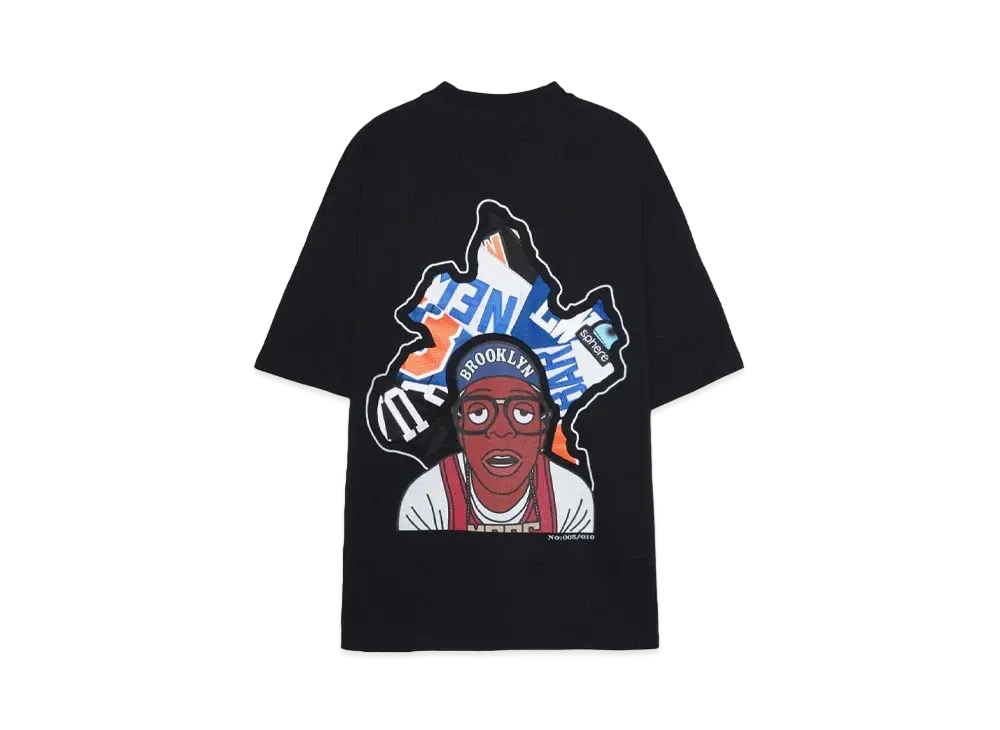 RISA x CIVIATELIER NEW YORK MARS TEE -005/010- "BLACK"