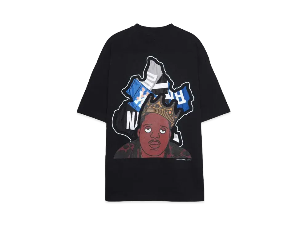 RISA x CIVIATELIER NEW YORK BIG POPPA TEE -002/010- "BLACK"