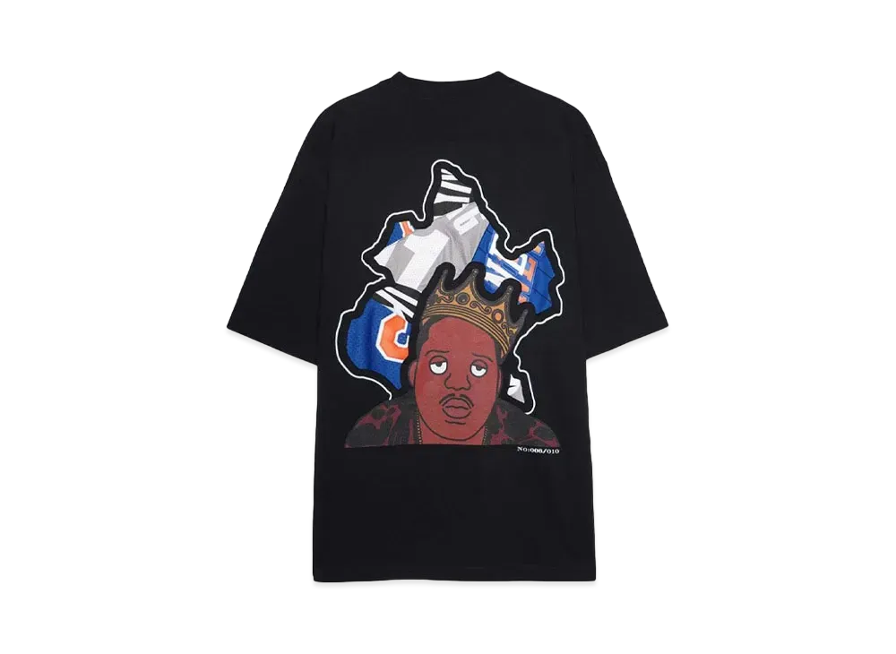 RISA x CIVIATELIER NEW YORK BIG POPPA TEE -006/010- "BLACK"