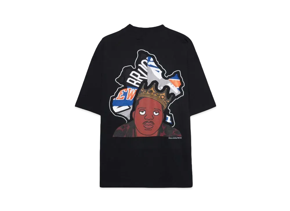 RISA x CIVIATELIER NEW YORK BIG POPPA TEE -010/010- "BLACK"