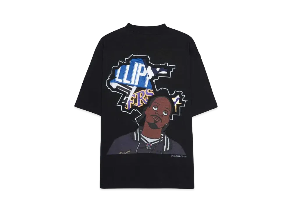 RISA x CIVIATELIER LOS ANGELES DOGGY TEE -001/010- "BLACK"