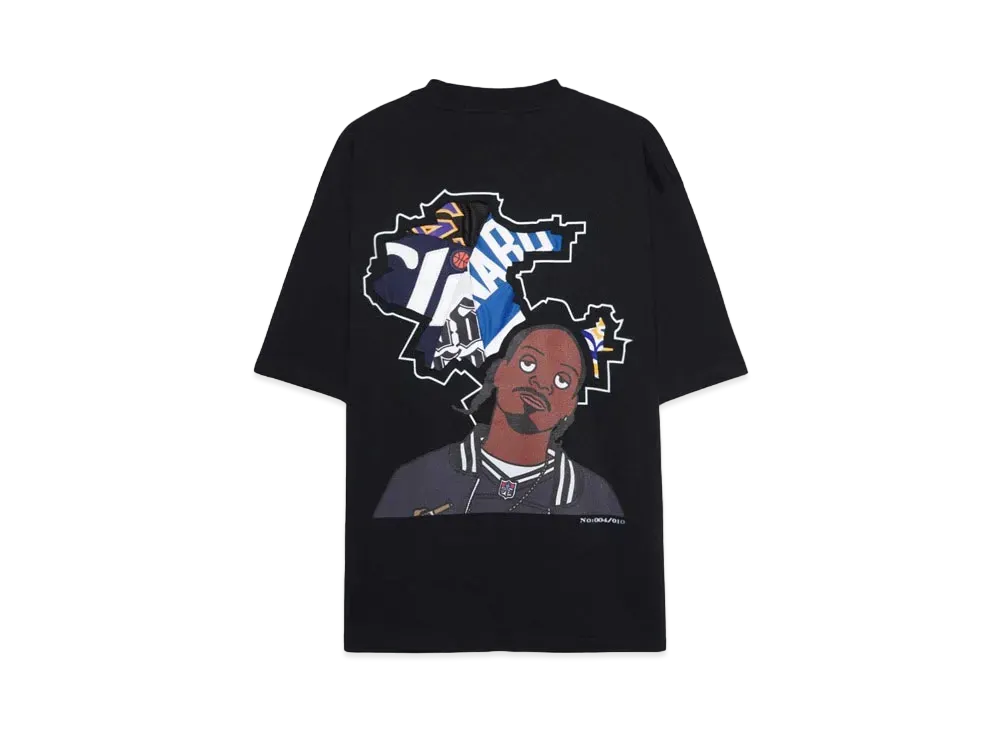 RISA x CIVIATELIER LOS ANGELES DOGGY TEE -004/010- "BLACK"