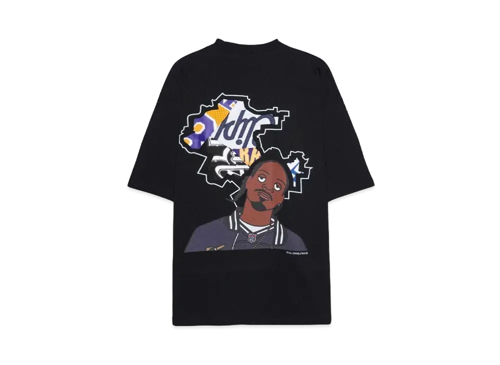 RISA x CIVIATELIER LOS ANGELES DOGGY TEE -006/010- "BLACK"