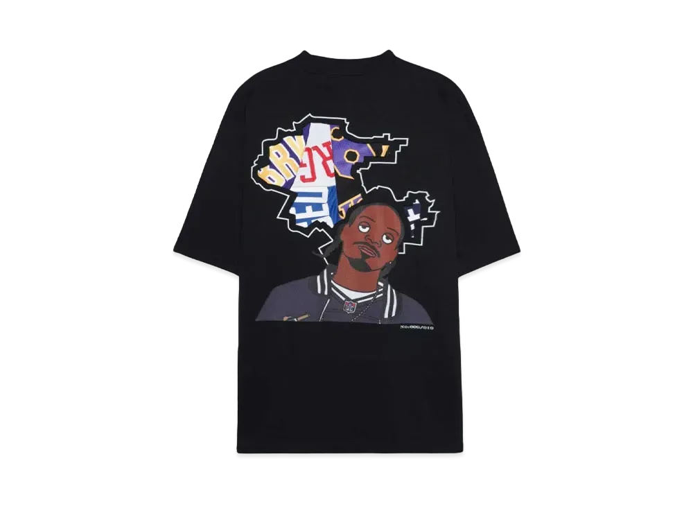 RISA x CIVIATELIER LOS ANGELES DOGGY TEE -009/010- "BLACK"