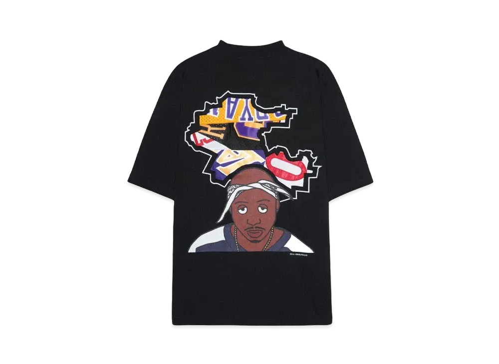 RISA x CIVIATELIER LOS ANGELES MAKAVELI TEE -003/010- "BLACK"