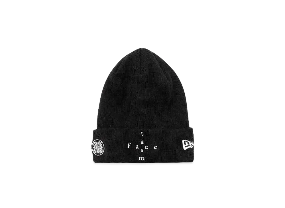 NEW ERA x FACETASM KNIT CAP "BLACK"
