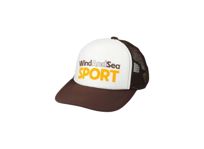 WIND AND SEA Sport Logo Mesh Cap "Brown"