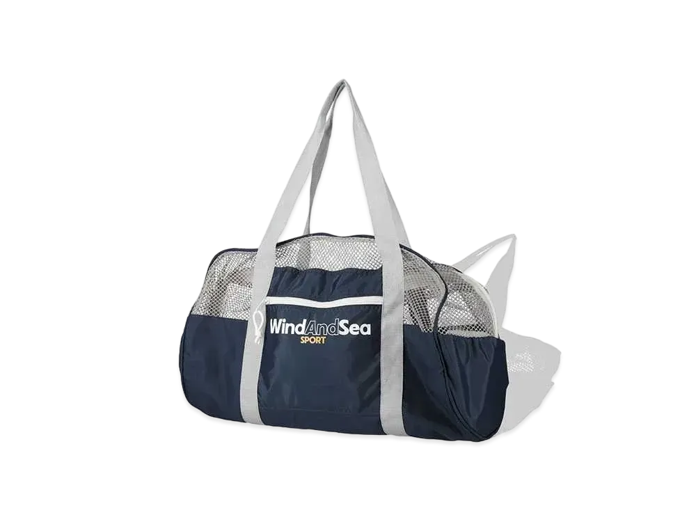 WIND AND SEA Sport Mesh Bag "Navy"