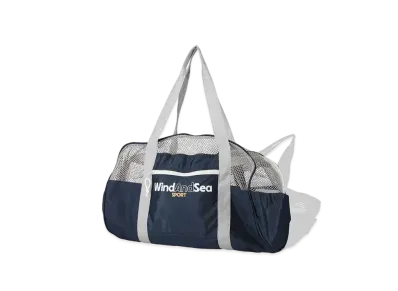 WIND AND SEA Sport Mesh Bag "Navy"