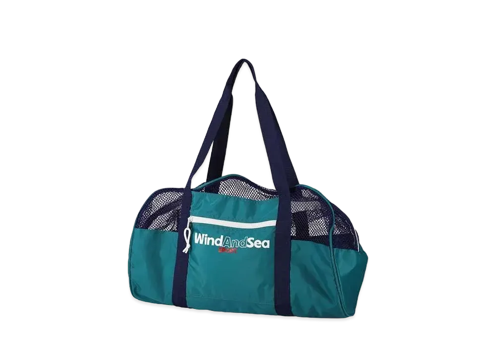 WIND AND SEA Sport Mesh Bag "Turquoise"