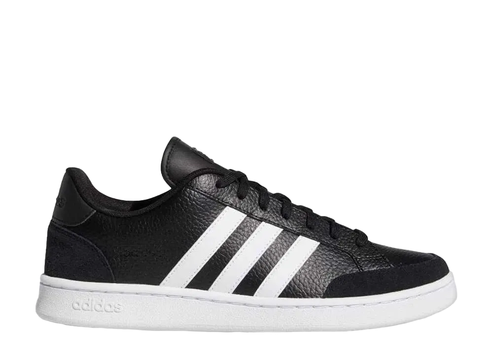 アディダス グランドコート SE U "コアブラック/フットウェアホワイト/ダブグレー"