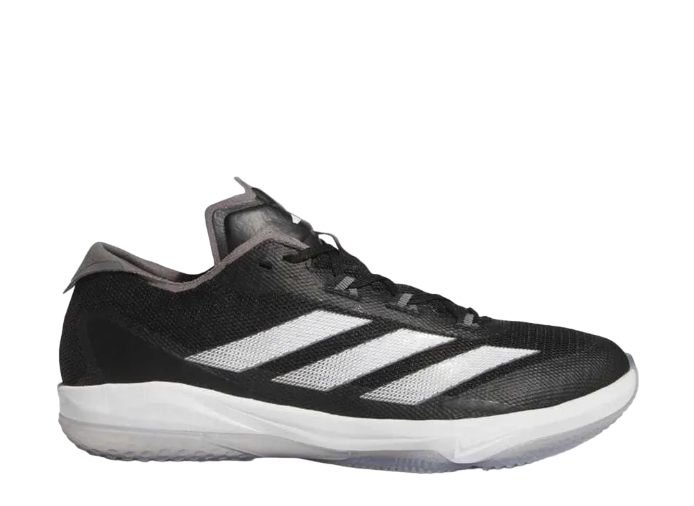 アディダス アディゼロ インパクト ターフトレーナー "コアブラック/フットウェアホワイト/チームグレーフォー"