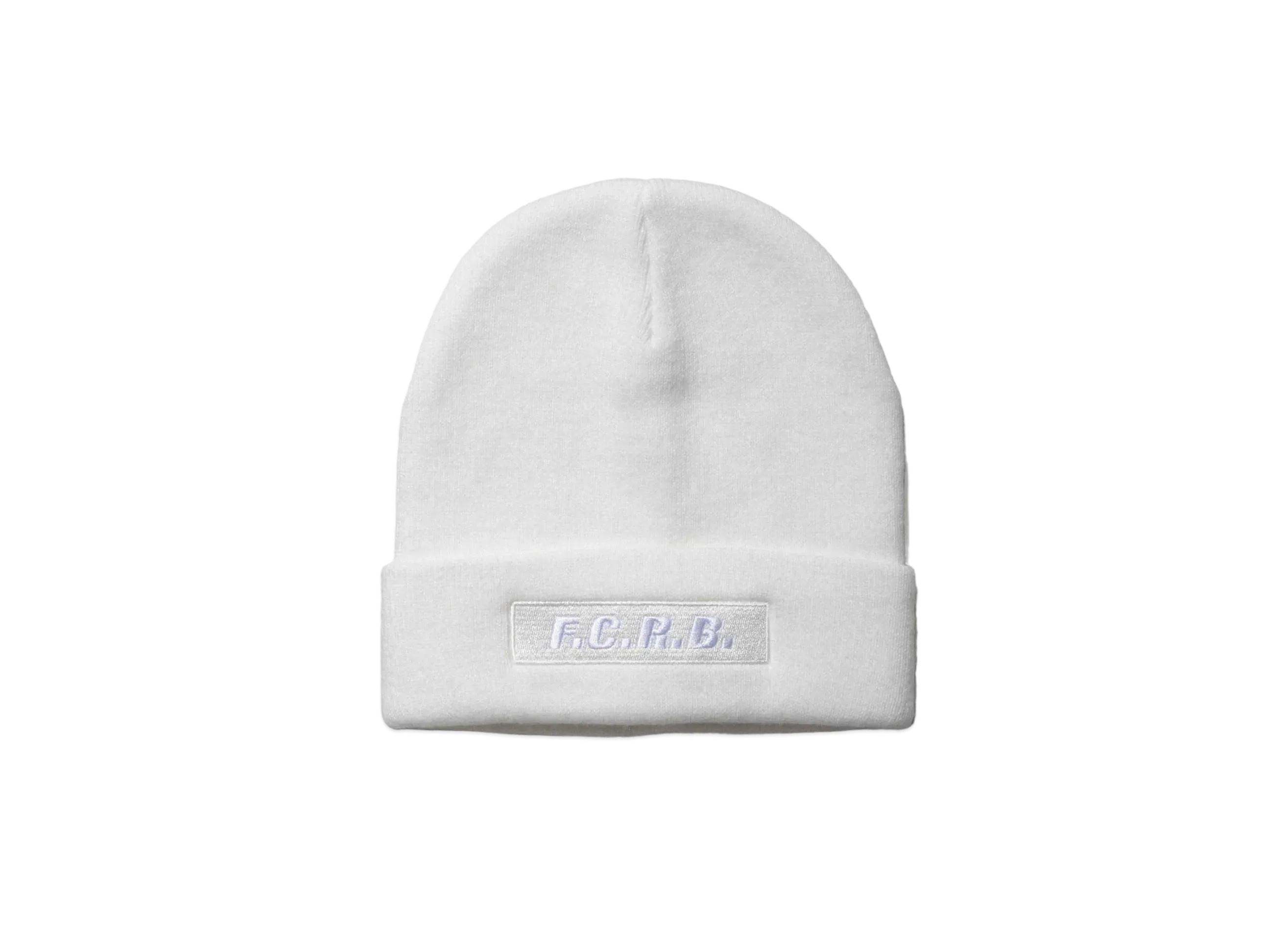 F.C.Real Bristol Embroidery Logo Beanie "White"