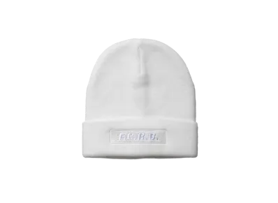 F.C.Real Bristol Embroidery Logo Beanie "White"