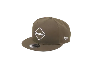 F.C.Real Bristol x New Era Emblem 9Fifty Snapback Cap "Khaki"