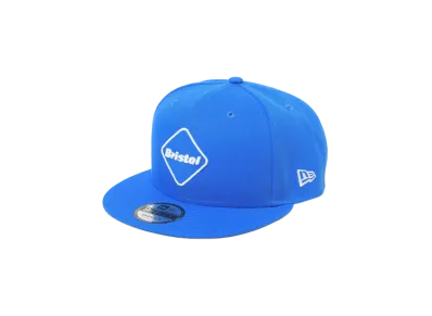 F.C.Real Bristol x New Era Emblem 9Fifty Snapback Cap "Blue"
