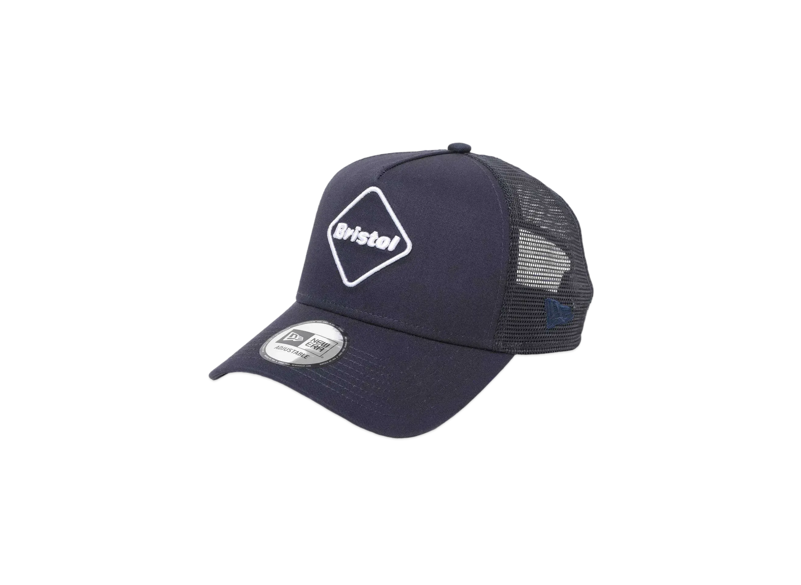 F.C.Real Bristol x New Era 9Forty A-frame Mesh Cap "Navy"