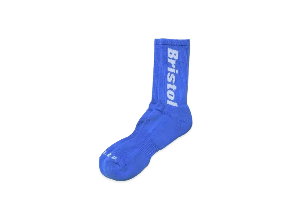 F.C.Real Bristol Authentic Logo Regular Socks "Blue"