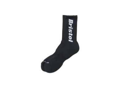 F.C.Real Bristol Authentic Logo Regular Socks "Black"